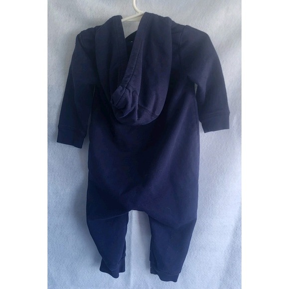 baby gap‎ fleece romper 12-18 mo zip up hood - Picture 5 of 6